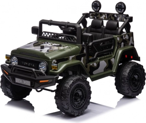 Realistisch TOYOTA-design met camouflage-stijl