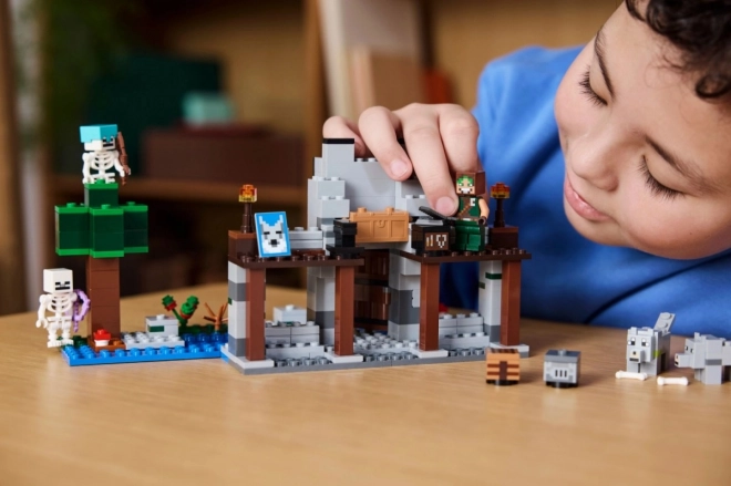 LEGO Minecraft 21261 Wolven Fort