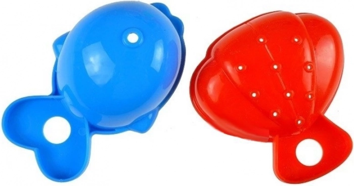 Vormpjes vis en schelp