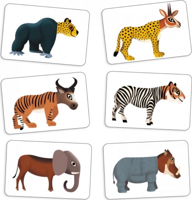 DJECO Kaartenspel Anijumble