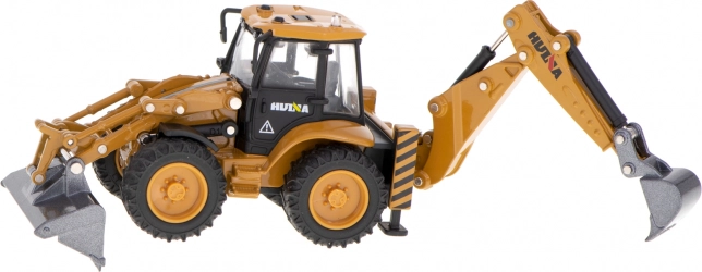 Metalen constructie en rubberen wielen