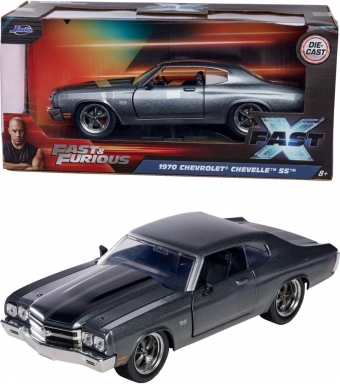 Modelauto 1970 Chevrolet Chevelle SS uit de film Fast & Furious 1:24