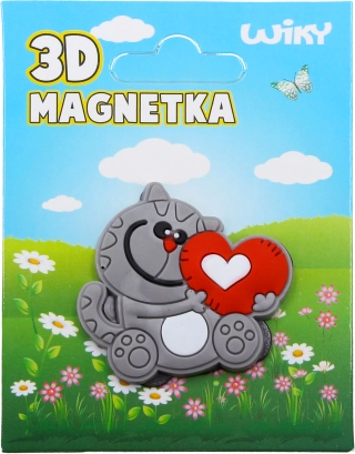 Magneet in de vorm van een kat