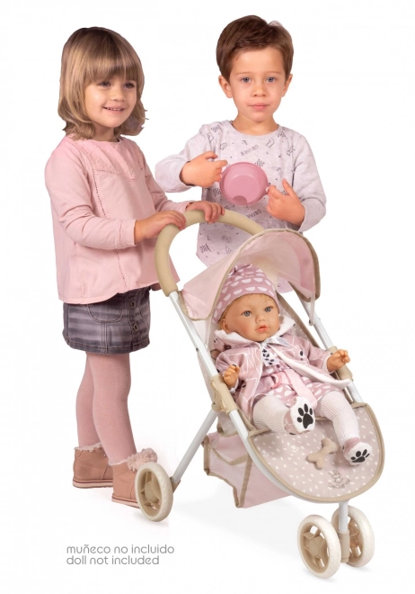 DeCuevas 90243 Sportieve poppenwagen driewiel DIDI 2021 - 55 cm