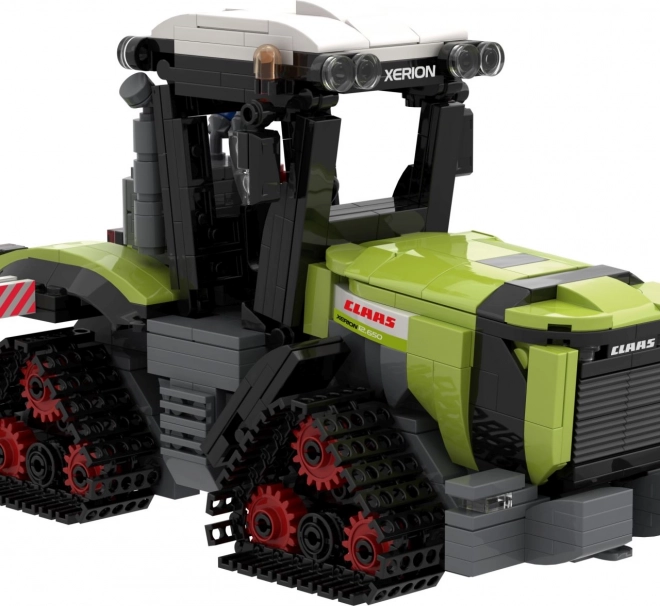 Bouwpakket BRIXIES Plus Claas Xerion 12.650 Terra Trac rupsbandtractor