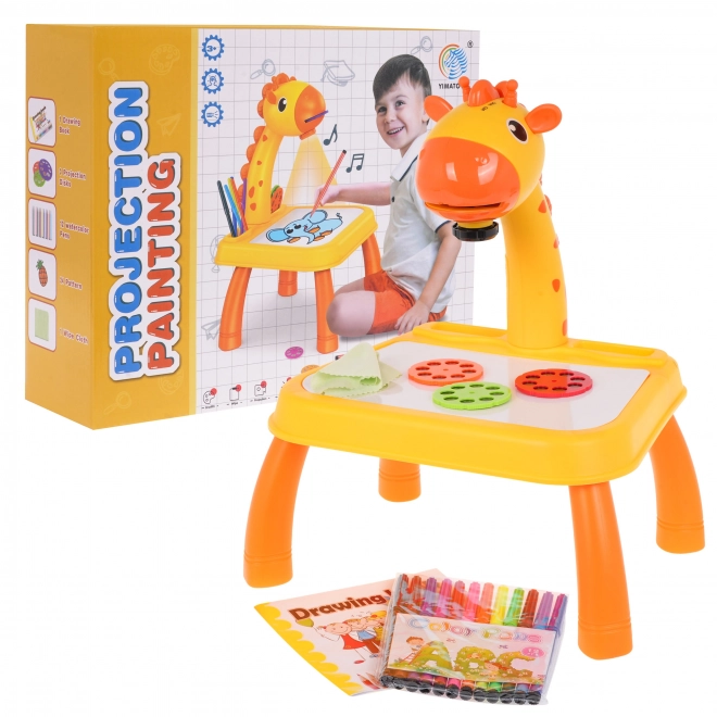 Giraffe projector voor tekenen