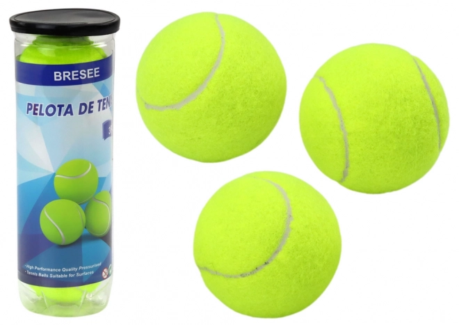 Tennisballen Tennisbal Geel Set van 3 stuks.