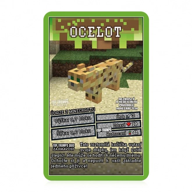 Kaartspel Top Trumps Minecraft