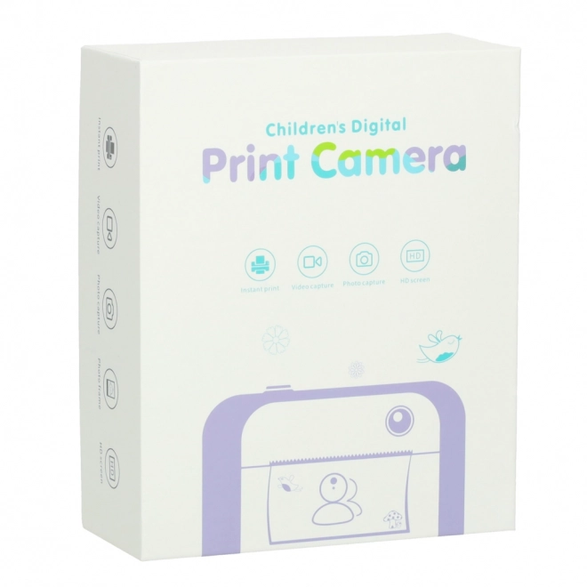 Kinderen instant camera met thermoprint 24MP met 1GB geheugen – roze