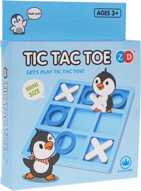 Pocketspel boter-kaas-en-eieren – Pinguïn