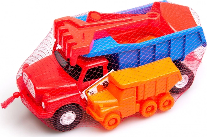 DINO Tatra 148 koppeling blauw-rood, zand set 5 stuks