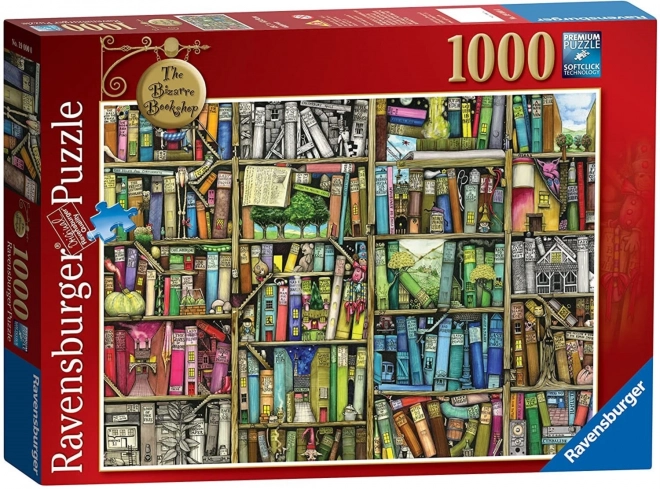 Ravensburger puzzel bizarre bibliotheek 1000 stukjes