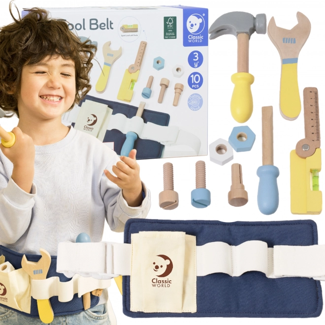 Set van kleine klusjesman met gereedschap van Classic World