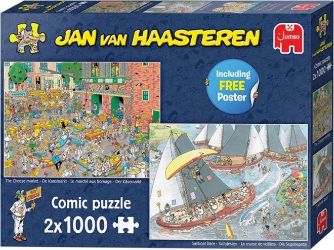 JUMBO Puzzel JvH Nederlandse tradities 2x1000 stukjes