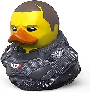 Tubbz eendje Mass Effect Commander Shepard eerste editie