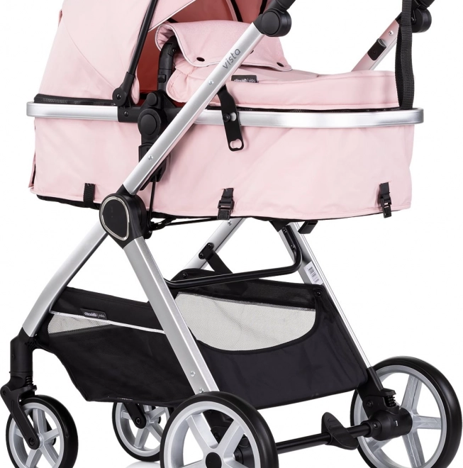 Kinderwagen Chipolino Vista 2v1 Roze Marshmallow