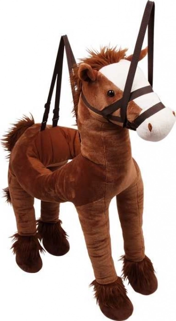 Small foot paard om aan te trekken maxi