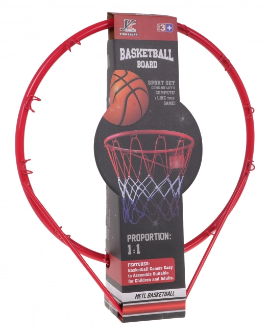 Metalen basketbalbal 1:1 + accessoires