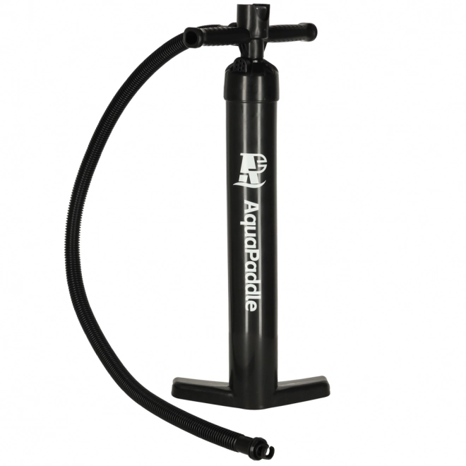 Handpomp met manometer voor pompen