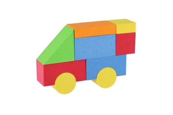 Kleurige foam bouwset voor kinderen