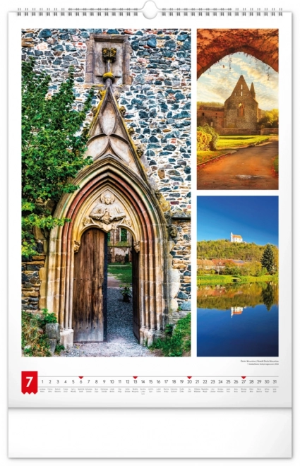 Wandkalender Mijn vaderland 2025, 33 × 46 cm