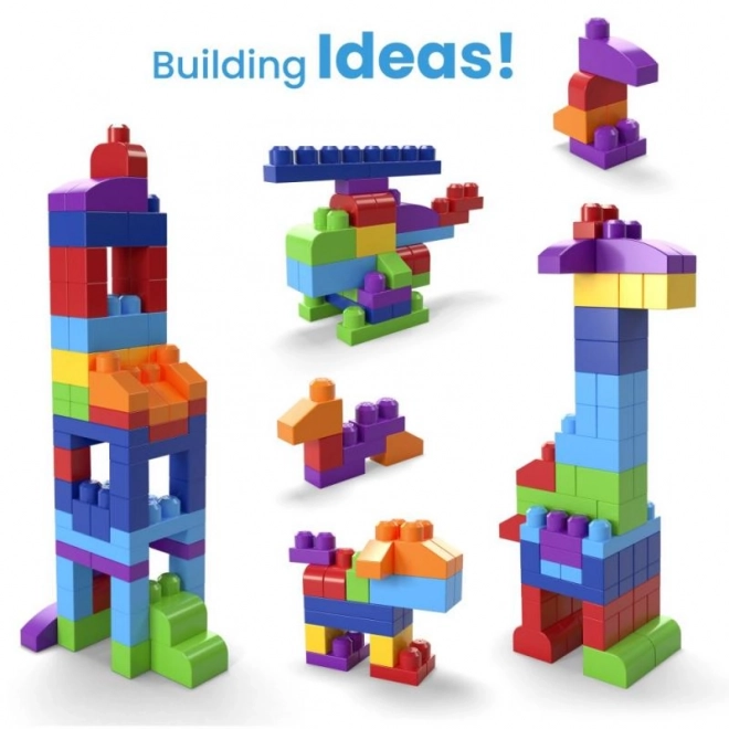 Mega Bloks First Builders Blokken in plastic zak 80 stuks