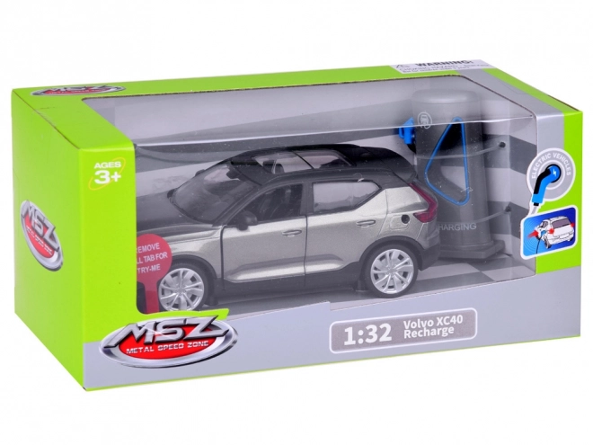 Metalen modelauto elektrische crossover Volvo XC40