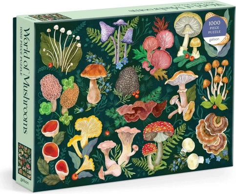 Puzzel GALISON Wereld van Paddenstoelen – 1000 stukjes
