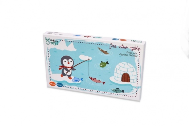 Magnetisch spel - Pinguïn bij de vissen