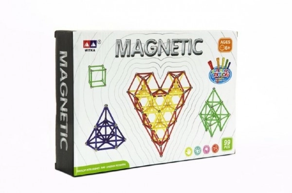 Magnetische bouwset - 99 stuks