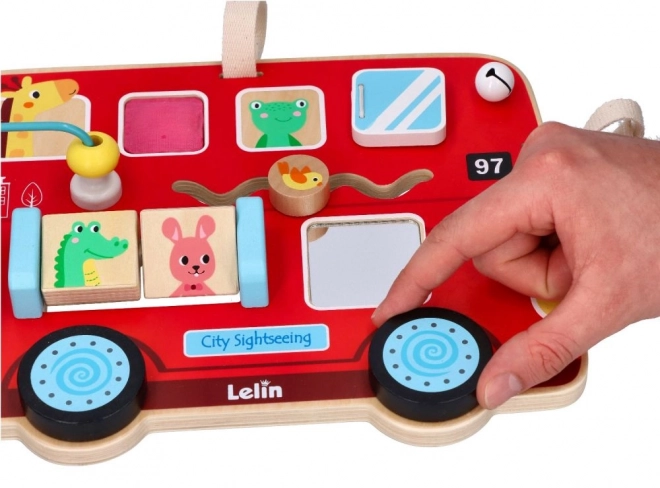 Motorische plank bus Lelin