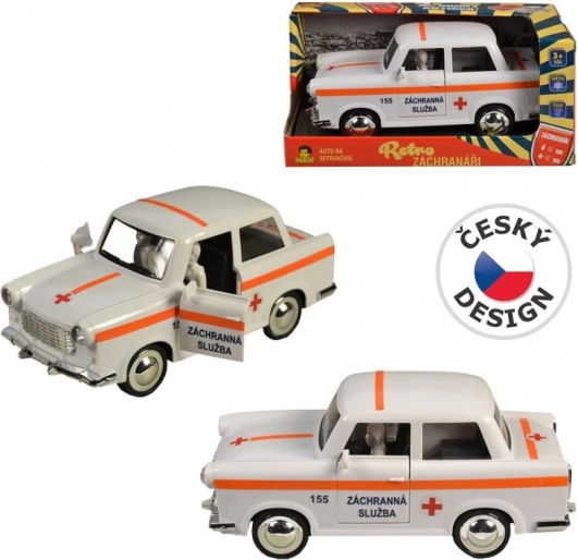 Retro ambulance met frictiemotor