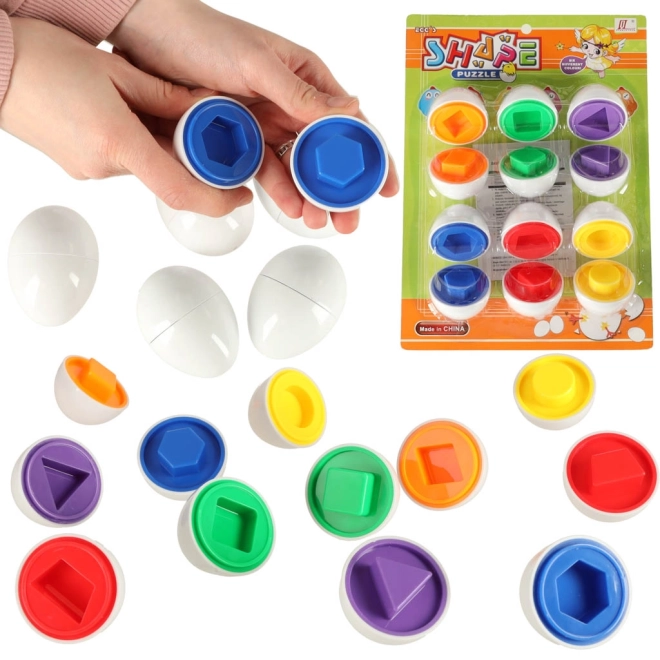 Kinderen puzzel - eieren