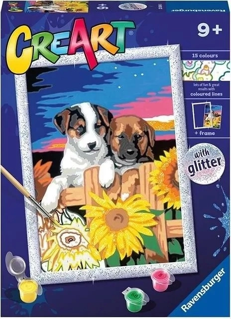 Schilderen op Nummer CreArt Zonsondergang Paw-Fection