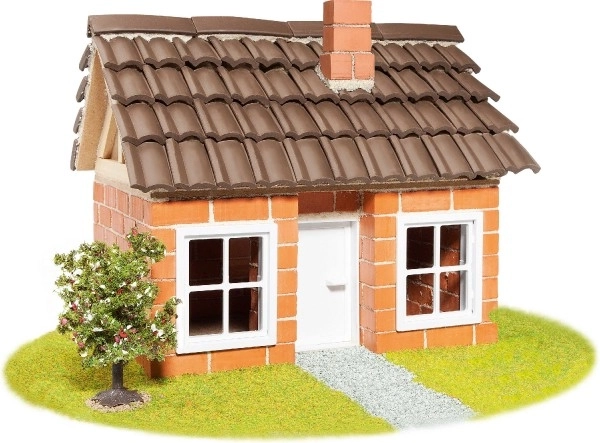 Bouwpakket Teifoc Huis Carlos 200 stuks in doos 35x29x8cm