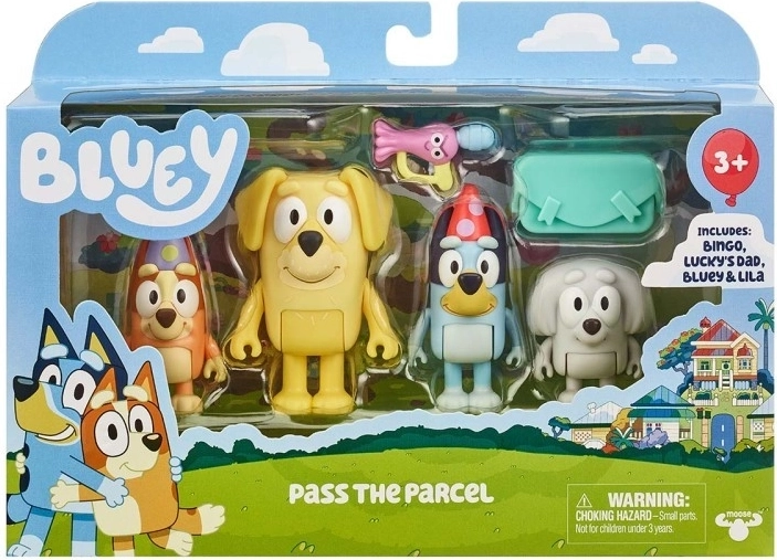 Bluey figuurenset 4-pack