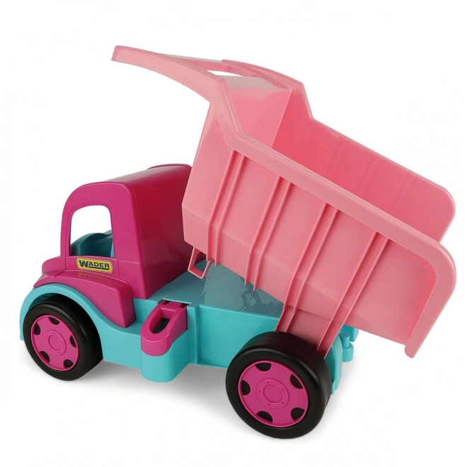 Roze kantelwagen Giant Truck voor meisjes