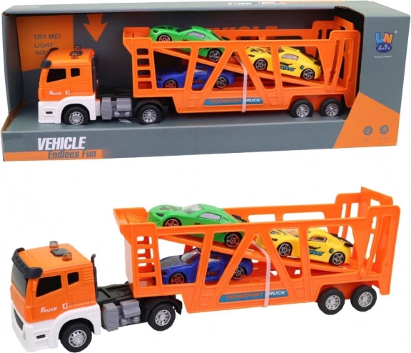 Vrachtwagen met Licht- en Geluidseffecten 27 cm