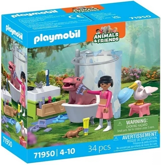 Playmobil Animals & Friends – diertjes in bad
