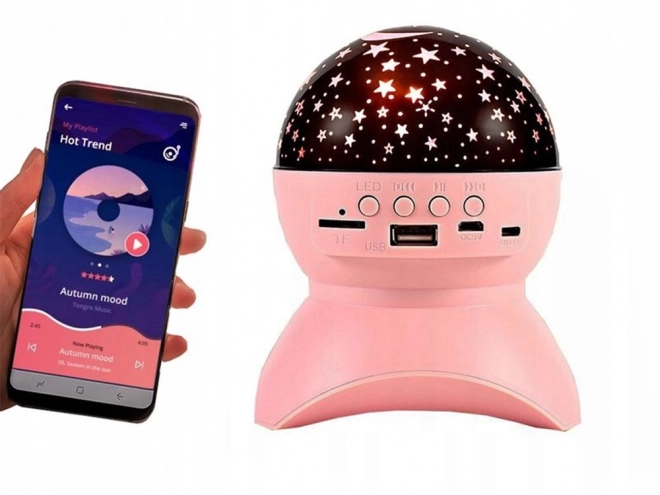 Sterrenprojector en bluetooth-speaker