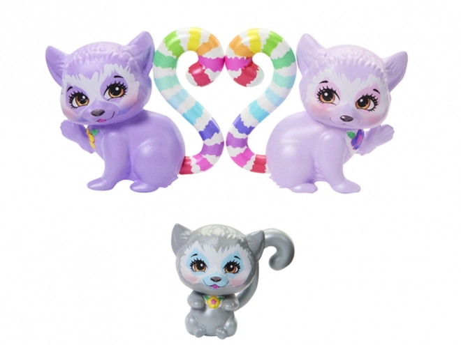 Lemurenfamilie van Enchantimals - Poppen