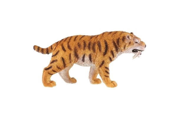 Sabeltandtijger zooted plastic 13cm in zak