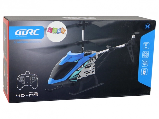 Aluminium RC helikopter 2.4G Blauw 15 minuten vliegen