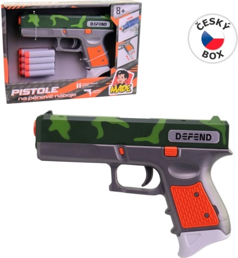 Pistool met foamkogels voor kinderen