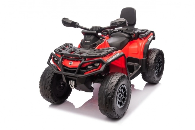 Elektrische kinderquad Can Am Outlander met bestuurder