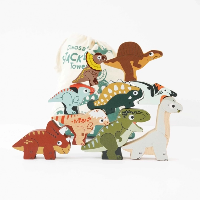 Opvouwbare toren dinosaurussen van Le Toy Van