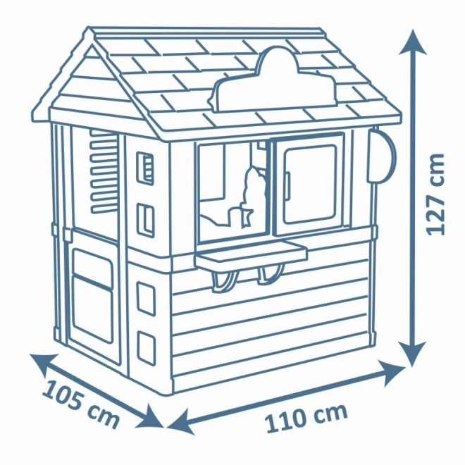 Smoby kinderhuisje speelset