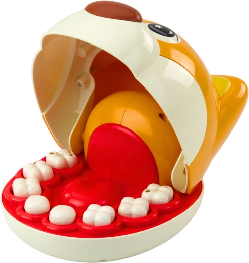 8 uitneembare tanden en realistische instrumenten