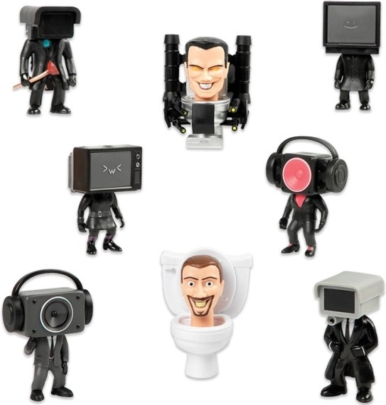 Geheime verzamelbare figuren Skibidi Toilet