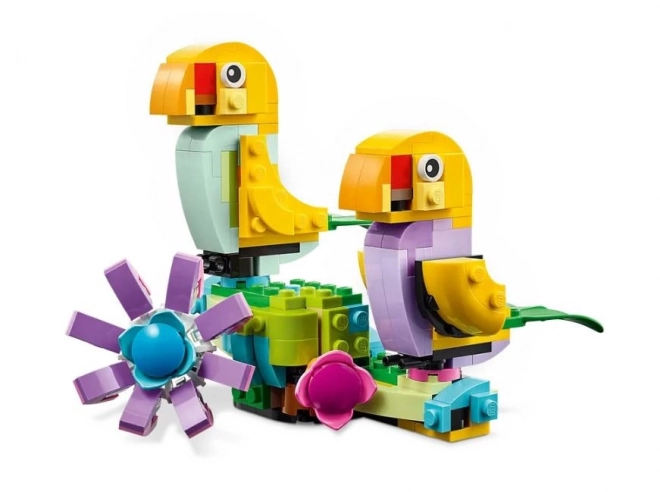 Lego creator bloemen in gieter